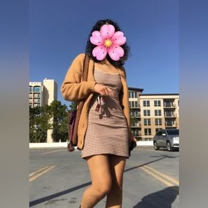 urban outfitters gingham dress